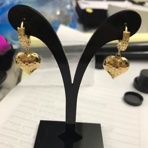 Heart Earring dangling
